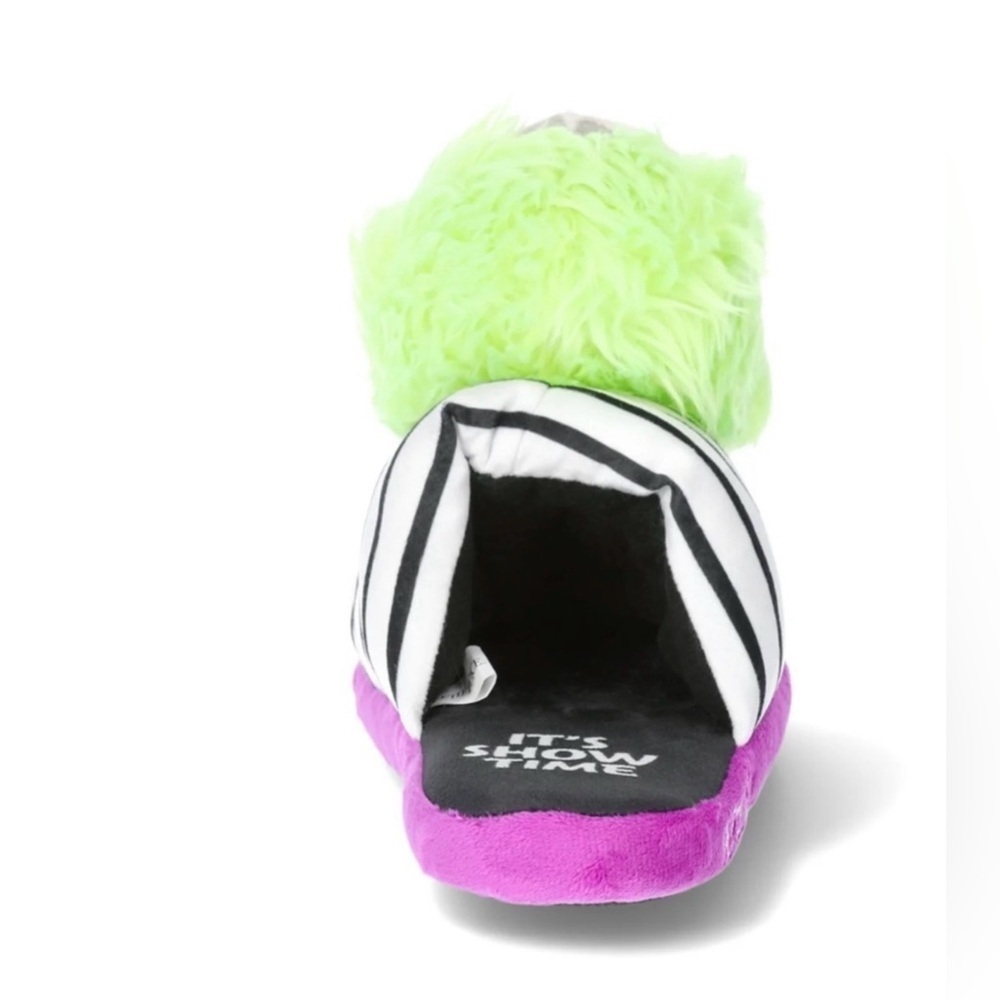 Warner Bros. Character Slippers - Purple and Red Beetlejuice Women's Slippers - Picture 6 of 12